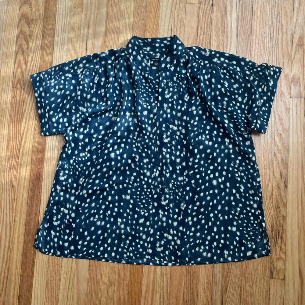 Ann Taylor short sleeve blouse